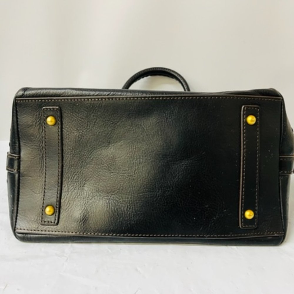 Dooney & Bourke Florentine Pocket Satchel in Black- NEW- NO TAG - Picture 3 of 5